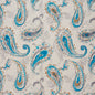 5752 Paisley Lagoon Aqua & Teal Charlotte Fabrics