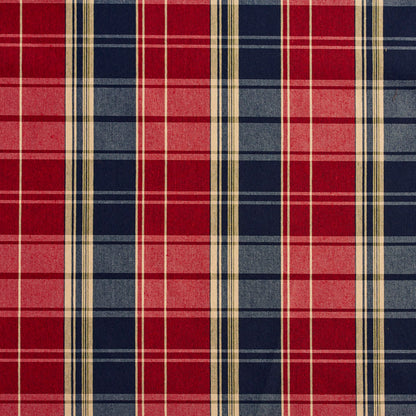 5801 Plaid Port Plaid Blue,Red & Burgundy Charlotte Fabrics