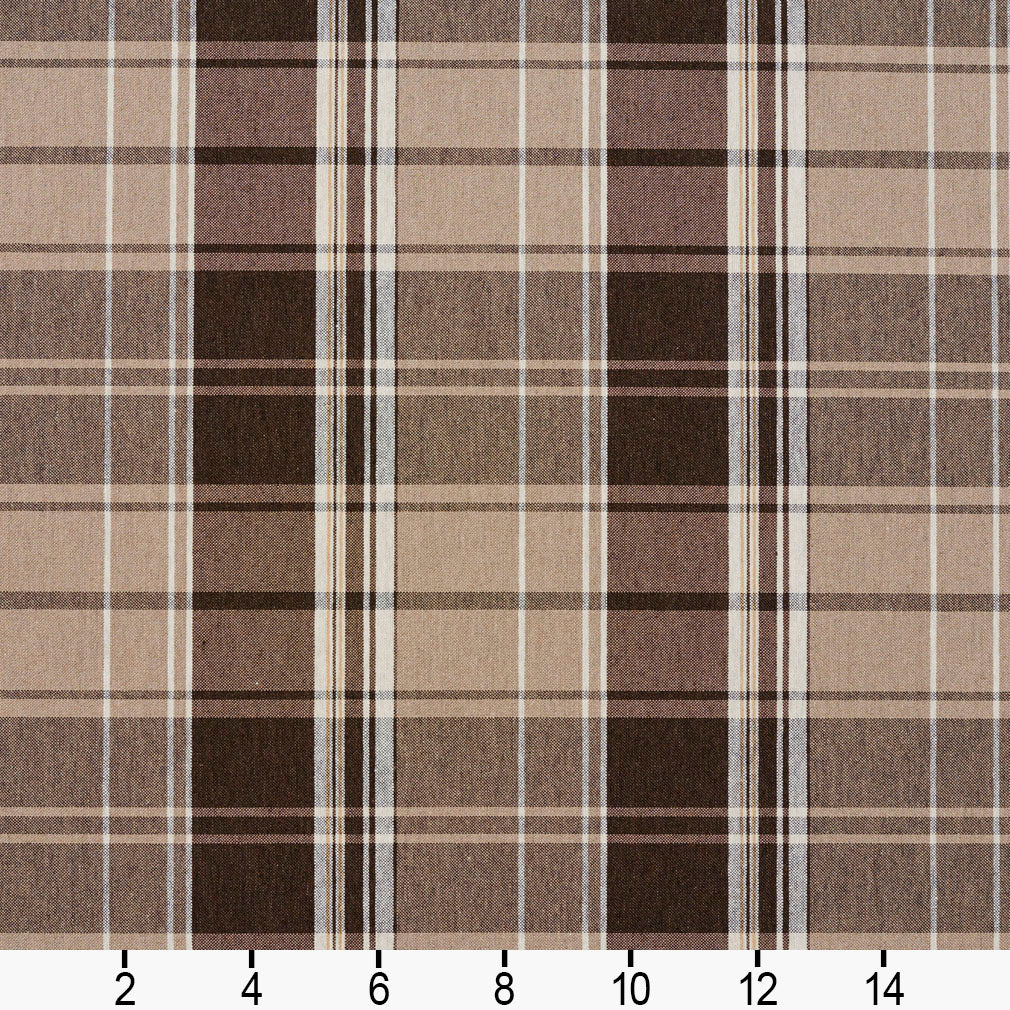 5802 Plaid Desert Plaid Brown Charlotte Fabrics