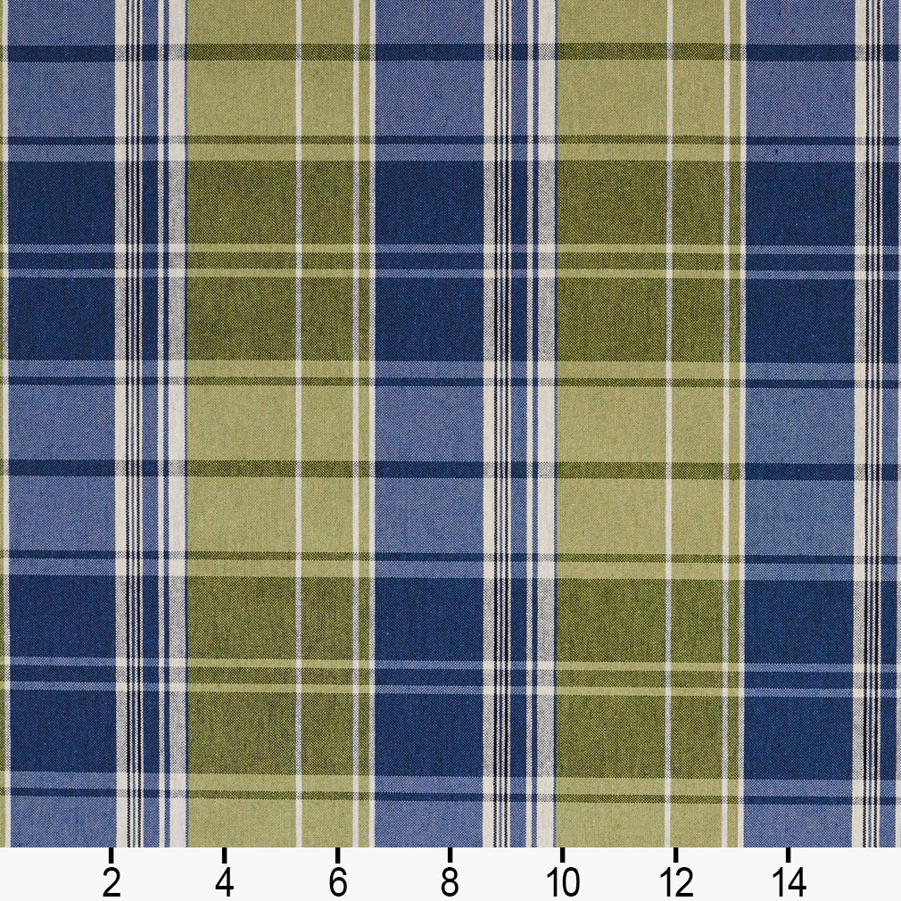 5803 Plaid Laguna Plaid Blue,Green Charlotte Fabrics