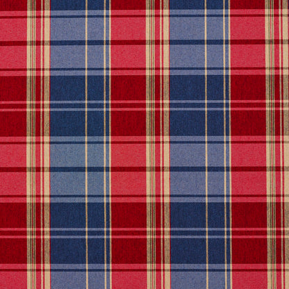 5804 Plaid Patriot Plaid Blue,Red & Burgundy Charlotte Fabrics