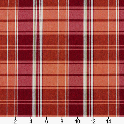 5806 Plaid Spice Plaid Orange & Rust,Red & Burgundy Charlotte Fabrics