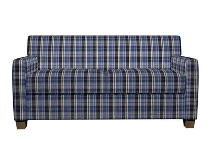 5809 Plaid Cobalt Plaid Blue Charlotte Fabrics