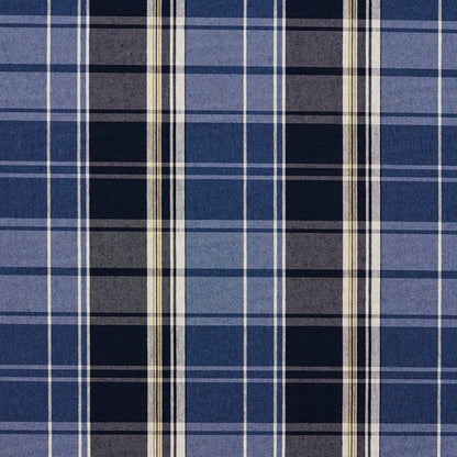 5809 Plaid Cobalt Plaid Blue Charlotte Fabrics