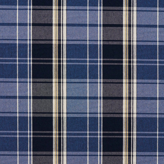 5809 Plaid Cobalt Plaid Blue Charlotte Fabrics