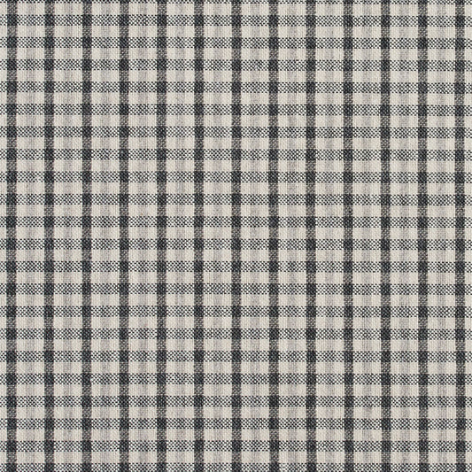5810 Check & Houndstooth,Small Scale Sterling Check Grey & Silver Charlotte Fabrics