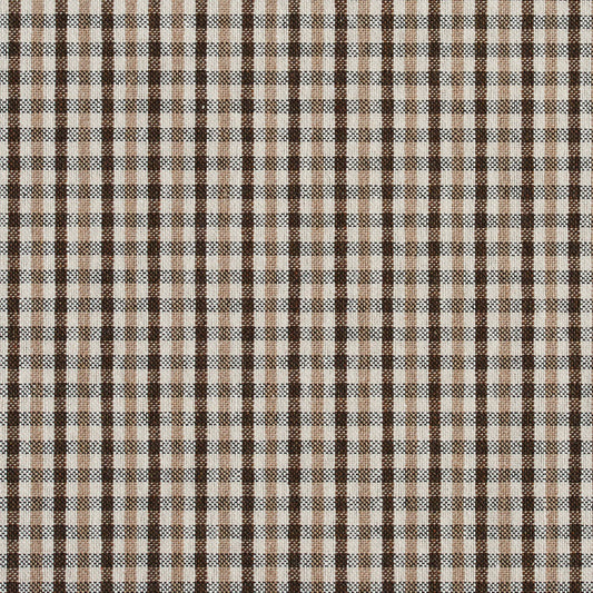 5812 Check & Houndstooth,Small Scale Desert Check Brown Charlotte Fabrics