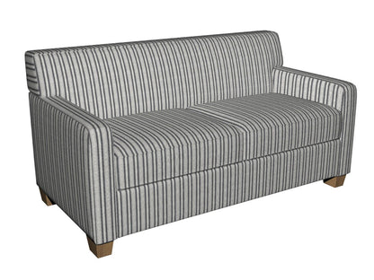 5820 Stripe Sterling Stripe Grey & Silver Charlotte Fabrics