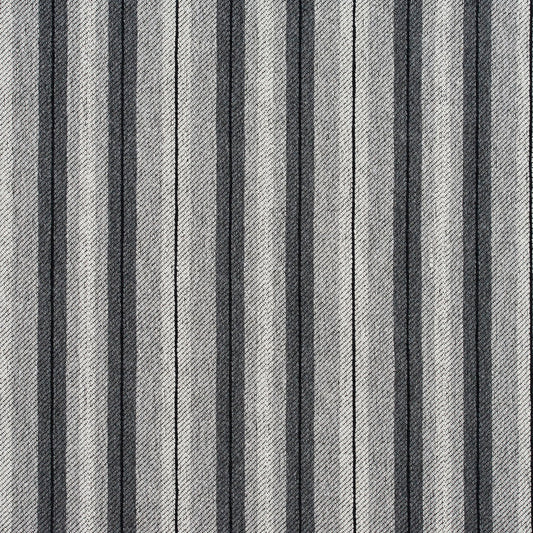 5820 Stripe Sterling Stripe Grey & Silver Charlotte Fabrics