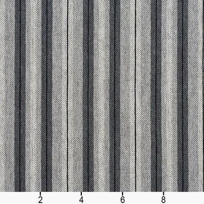 5820 Stripe Sterling Stripe Grey & Silver Charlotte Fabrics