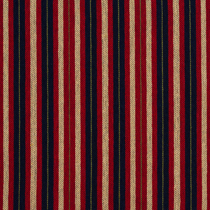 5821 Stripe Port Stripe Red & Burgundy Charlotte Fabrics