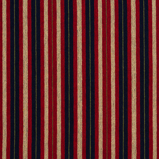 5821 Stripe Port Stripe Red & Burgundy Charlotte Fabrics