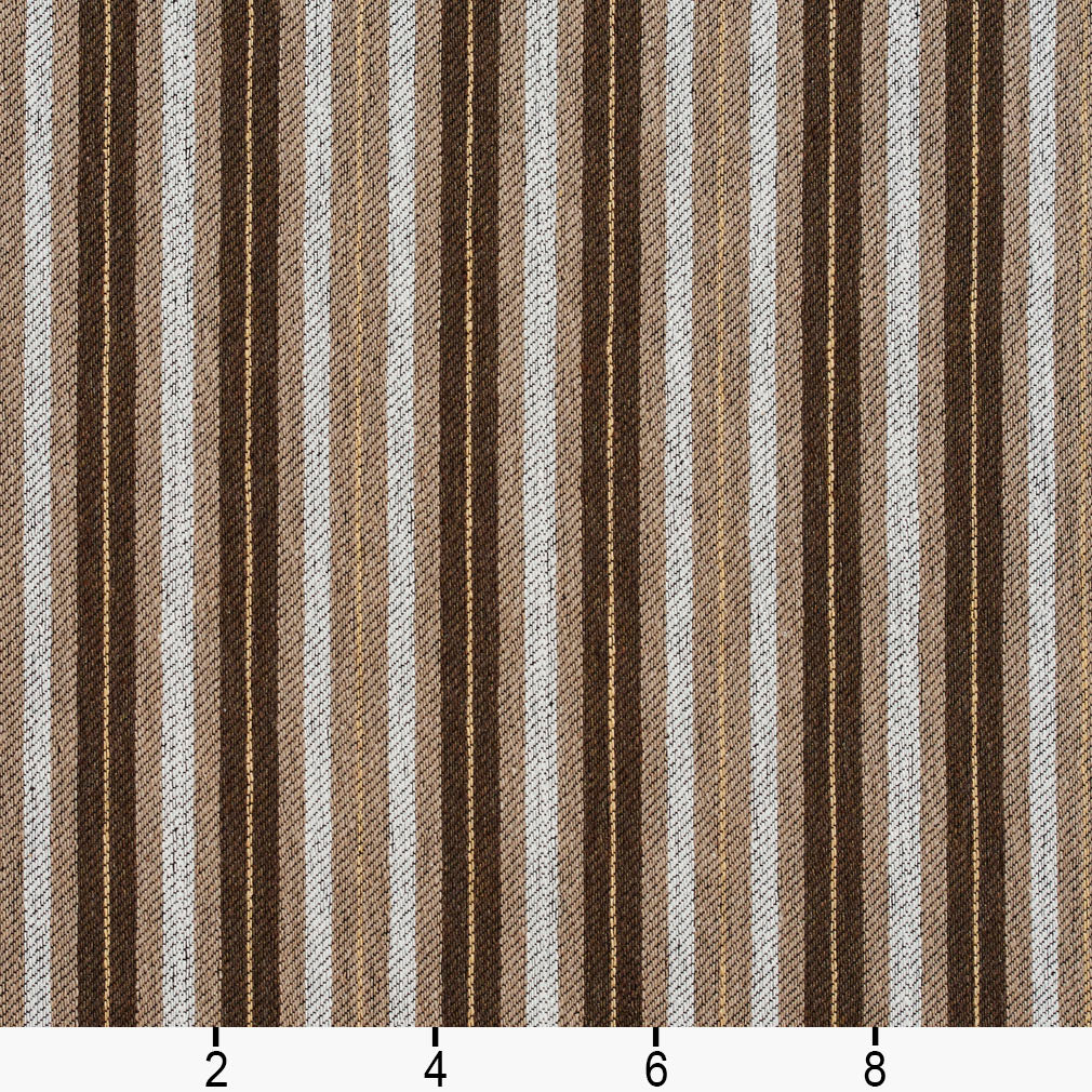 5822 Stripe Desert Stripe Brown Charlotte Fabrics