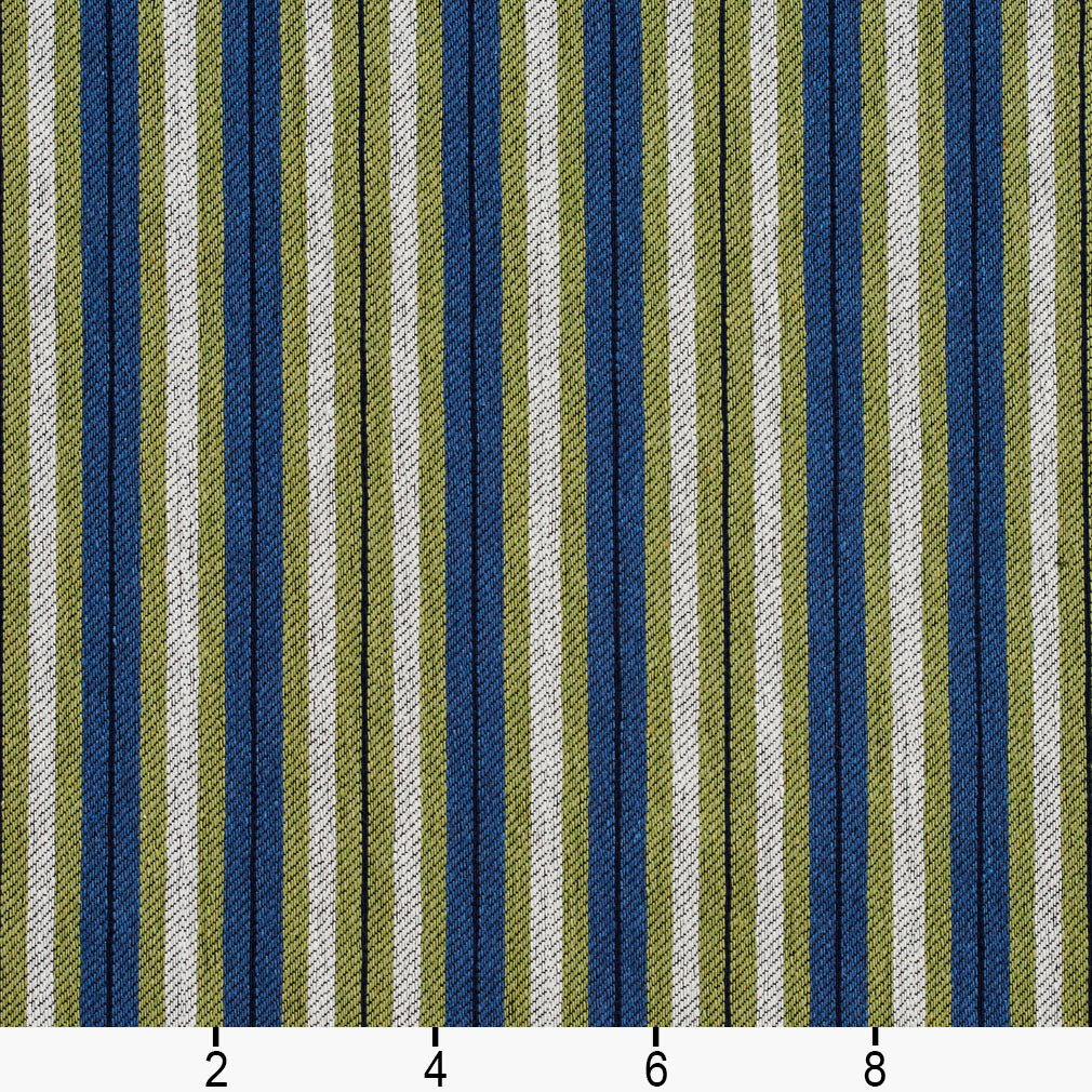 5823 Stripe Laguna Stripe Blue,Green Charlotte Fabrics