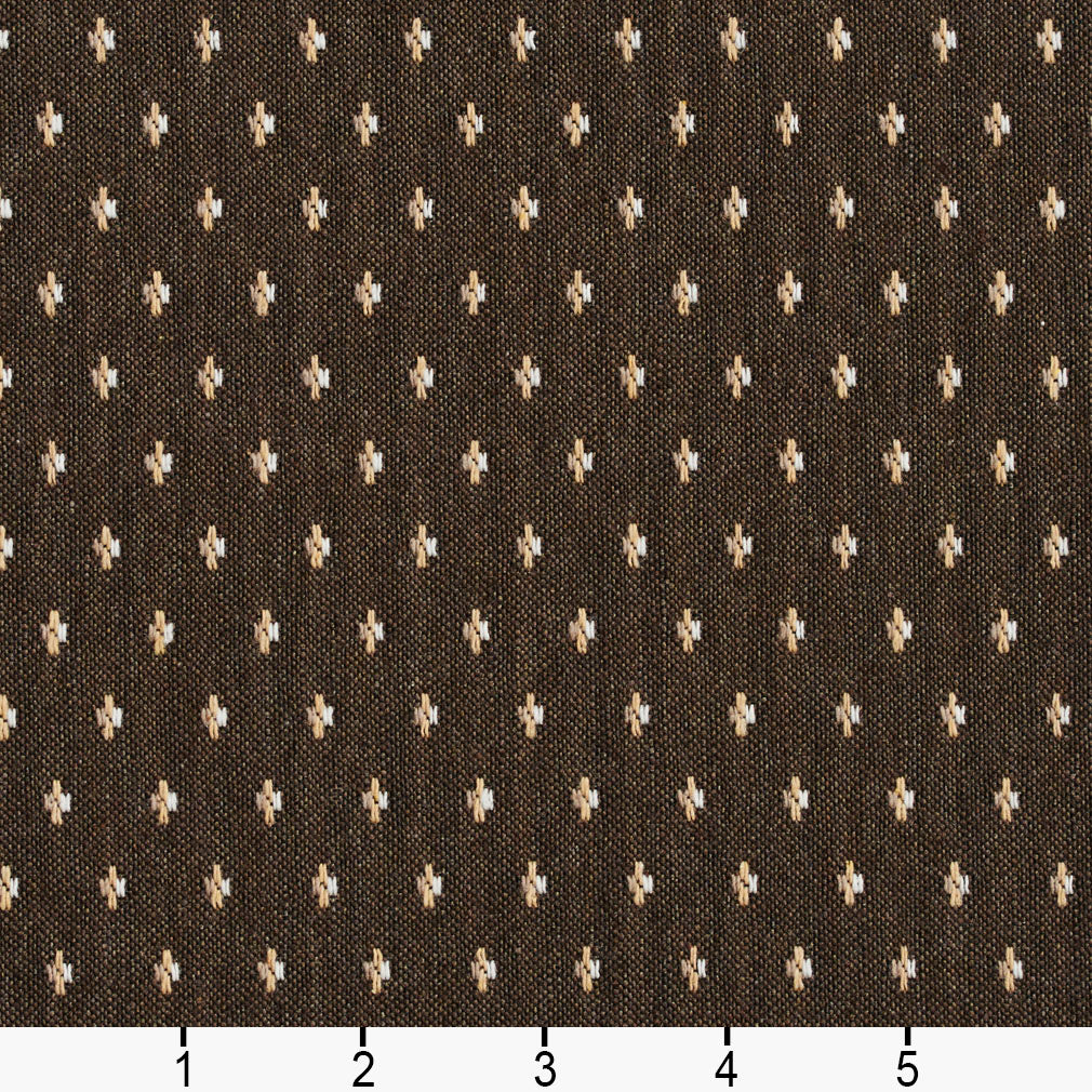 5832 Small Scale Desert Dot Brown Charlotte Fabrics