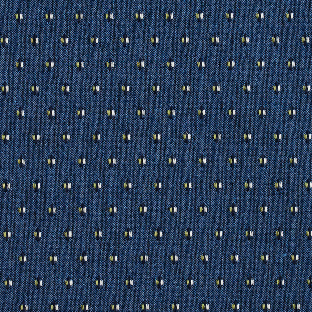 5833 Small Scale Laguna Dot Blue Charlotte Fabrics