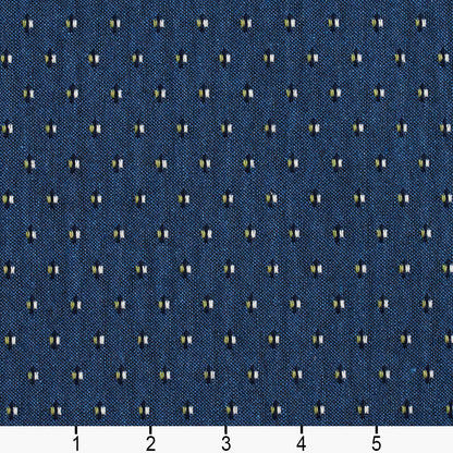 5833 Small Scale Laguna Dot Blue Charlotte Fabrics