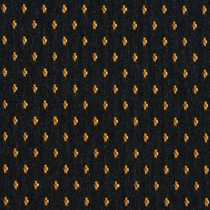 5837 Small Scale Espresso Dot Black Charlotte Fabrics