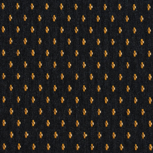 5837 Small Scale Espresso Dot Black Charlotte Fabrics