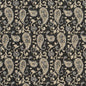 5840 Paisley Sterling Paisley Grey & Silver Charlotte Fabrics