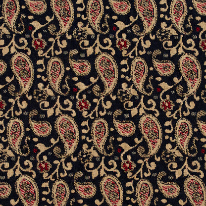 5841 Paisley Port Paisley Black Charlotte Fabrics