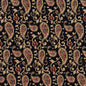 5841 Paisley Port Paisley Black Charlotte Fabrics