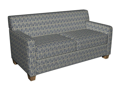 5843 Paisley Laguna Paisley Blue Charlotte Fabrics