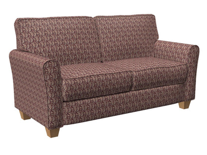 5846 Paisley Spice Paisley Red & Burgundy Charlotte Fabrics