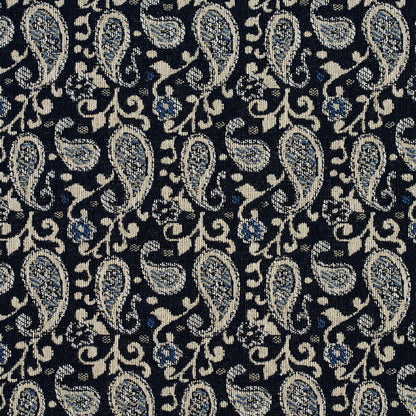 5849 Paisley Cobalt Paisley Blue Charlotte Fabrics