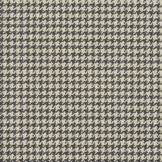 5850 Check & Houndstooth,Small Scale Sterling Houndstooth Grey & Silver Charlotte Fabrics