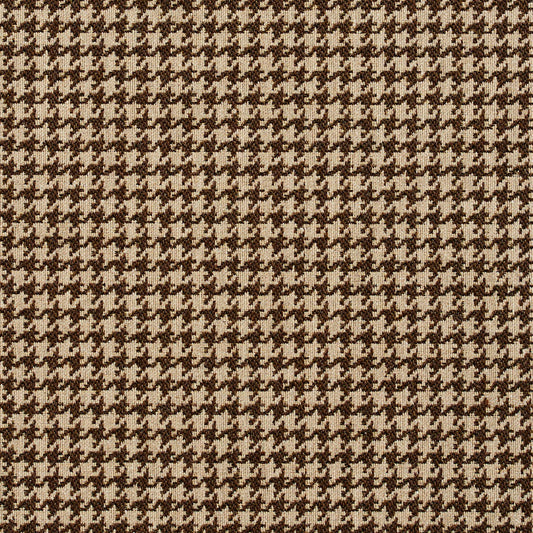 5852 Check & Houndstooth,Small Scale Desert Houndstooth Brown Charlotte Fabrics