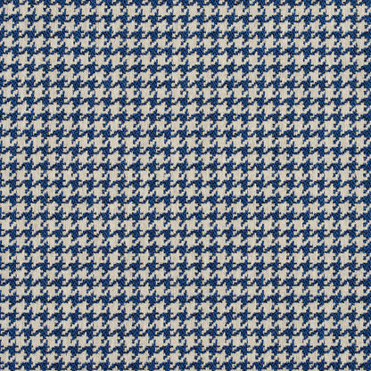 5853 Check & Houndstooth,Small Scale Laguna Houndstooth Blue Charlotte Fabrics