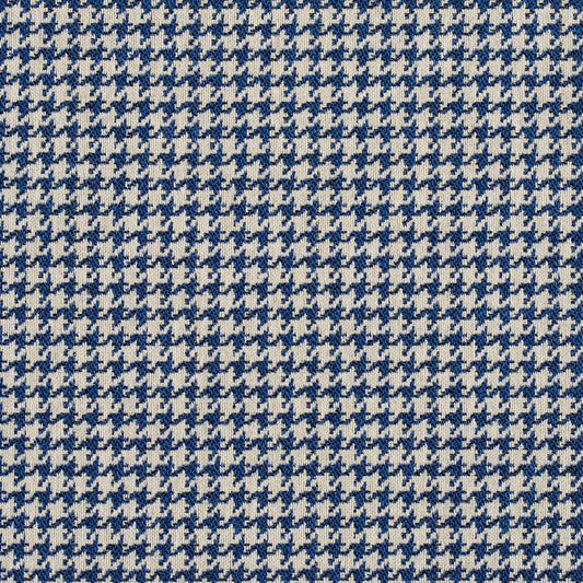 5853 Check & Houndstooth,Small Scale Laguna Houndstooth Blue Charlotte Fabrics
