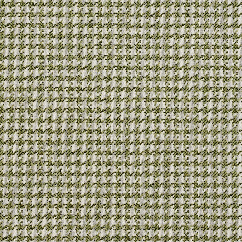 5858 Check & Houndstooth,Small Scale Spring Houndstooth Green Charlotte Fabrics