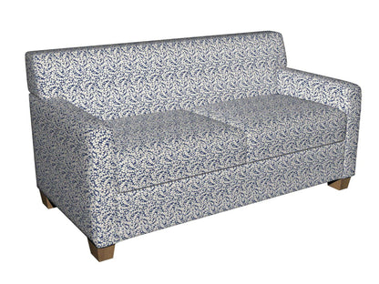 5863 Abstract & Geometric,Leaves Laguna Vine Blue Charlotte Fabrics