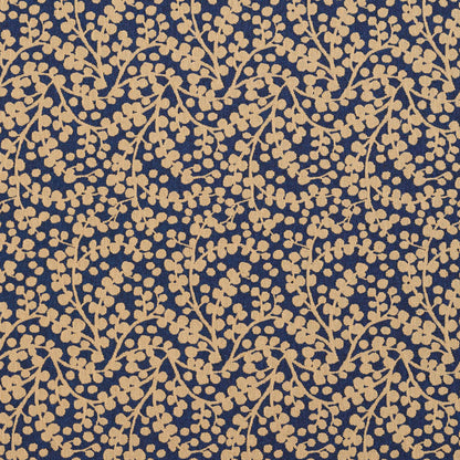 5864 Abstract & Geometric,Leaves Patriot Vine Blue Charlotte Fabrics