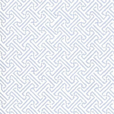 622-28 JAVA PETITE Periwinkle Quadrille Wallpaper