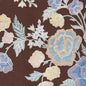 6310-04 MACAO II Brown Multi Quadrille Fabric