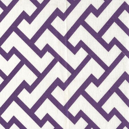 6340-40 AGA Purple on Tint Quadrille Fabric