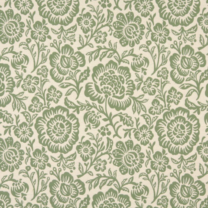6402 Floral Spring Floral Green Charlotte Fabrics