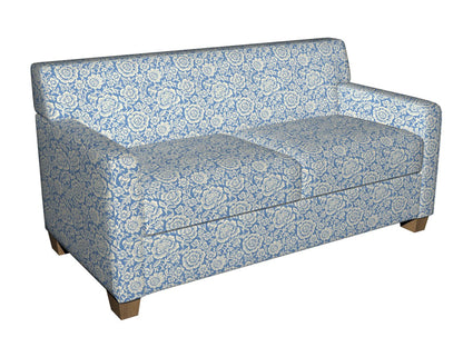 6404 Floral Wedgewood Floral Blue Charlotte Fabrics