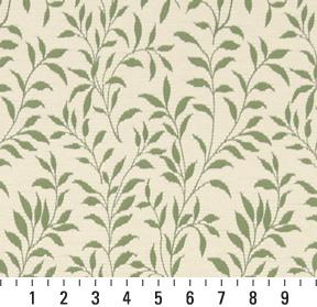6410 Leaves Spring Leaf Green Charlotte Fabrics