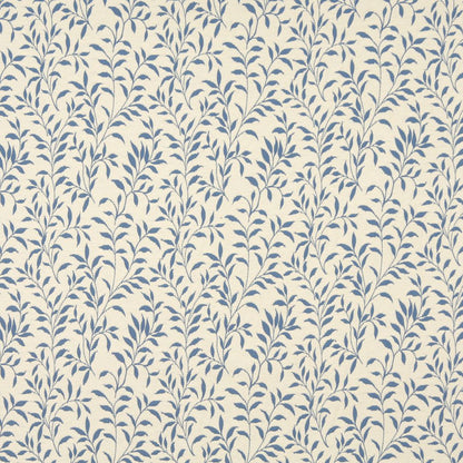 6414 Leaves Wedgewood Leaf Blue Charlotte Fabrics