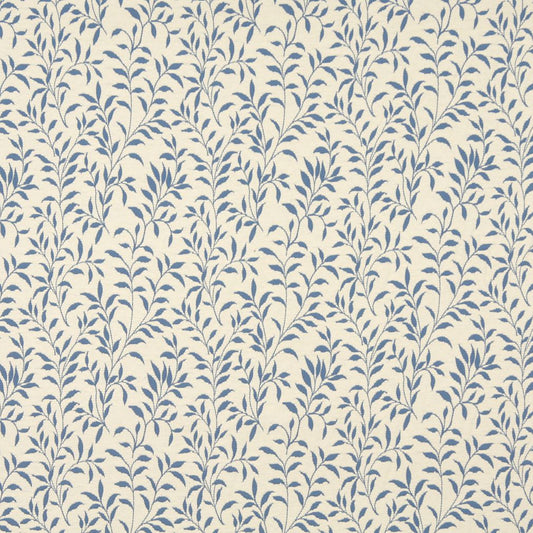 6414 Leaves Wedgewood Leaf Blue Charlotte Fabrics