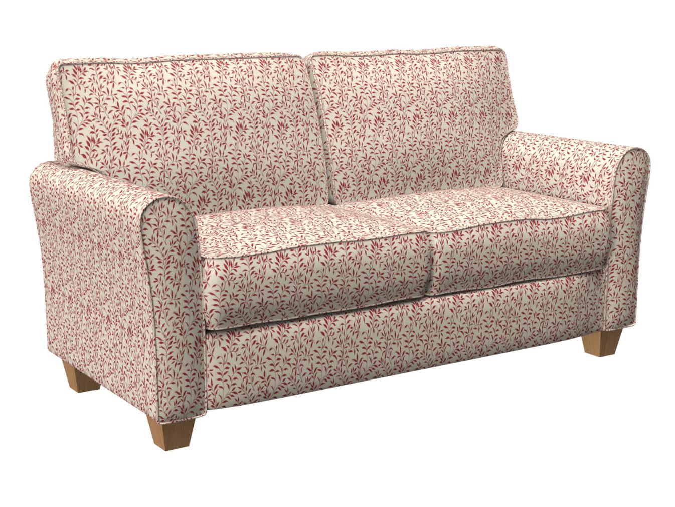 6415 Leaves Garnet Leaf Red & Burgundy Charlotte Fabrics
