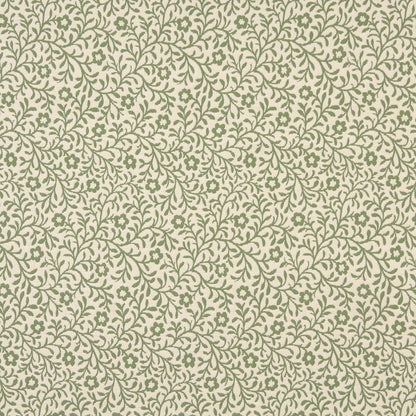 6419 Floral,Leaves Spring Trellis Green Charlotte Fabrics