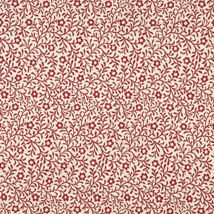 6420 Floral,Leaves Garnet Trellis Red & Burgundy Charlotte Fabrics