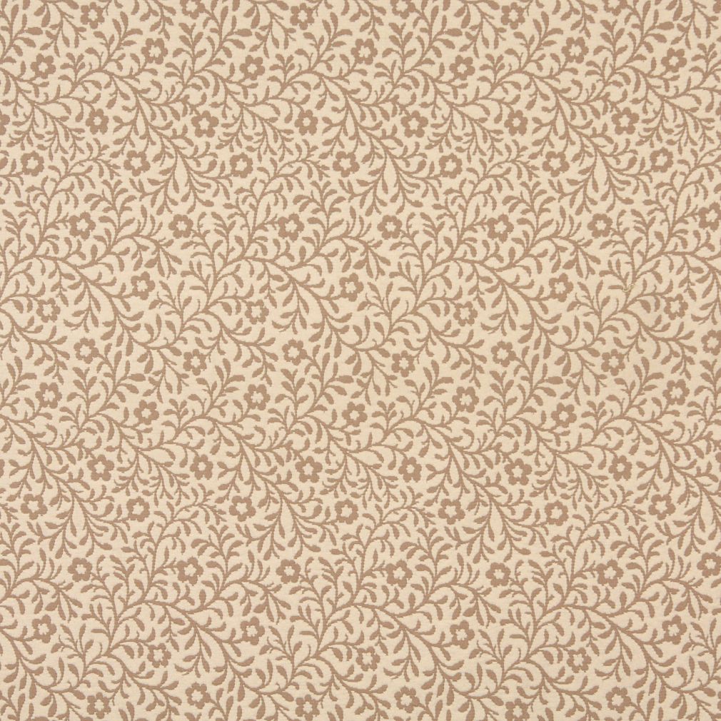 6422 Floral,Leaves Cream Trellis Beige & Taupe Charlotte Fabrics
