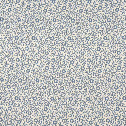 6423 Floral,Leaves Wedgewood Trellis Blue Charlotte Fabrics