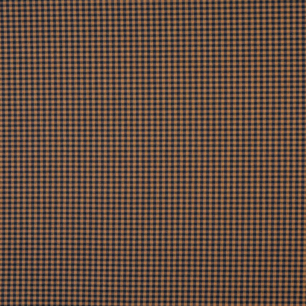 6445 Check & Houndstooth Navy Blue Charlotte Fabrics